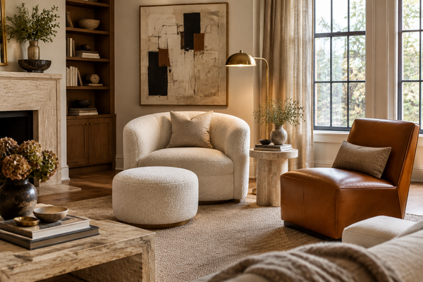 Accent Chairs & Ottomans