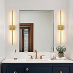 Morauroral 36 Inch Battery Operated Wall Sconces Set of 2, Dimmable Battery - Image 9