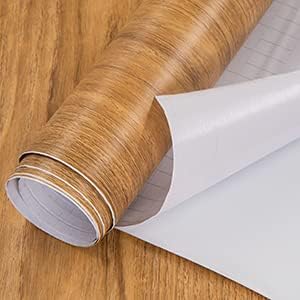 15.7" ×786" Wood Grain Wallpaper Peel and Stick Vinyl Film Self Adhesive Decor - Image 7