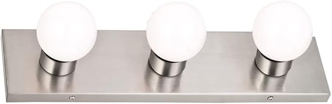 Design House 519280 Contemporary 3-Light Indoor Vanity Light Dimmable by DesignHouse