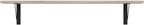 DINZI LVJ Long Wall Shelves, 31.5 Inch Wall Mounted Shelves Set of 2, - Image 5