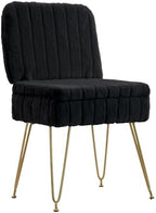 Vanity Chair with Storage | Comfy Ottoman with Folding Back by Manyday