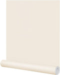 FUKU MON 24"x394" Beige Peel and Stick Wallpaper Matte Beige Cream Contact by MeetyourallDIYneeds