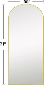 Full Length Mirror, Oversized Standing Mirror, Hanging or Leaning Against Wall - Image 4