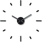 Presentime & Co Large Frameless DIY Wall Clock by Presentime