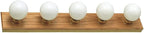 Design House 500215 5-Light Vanity Strip Light Contemporary Dimmable by DesignHouse