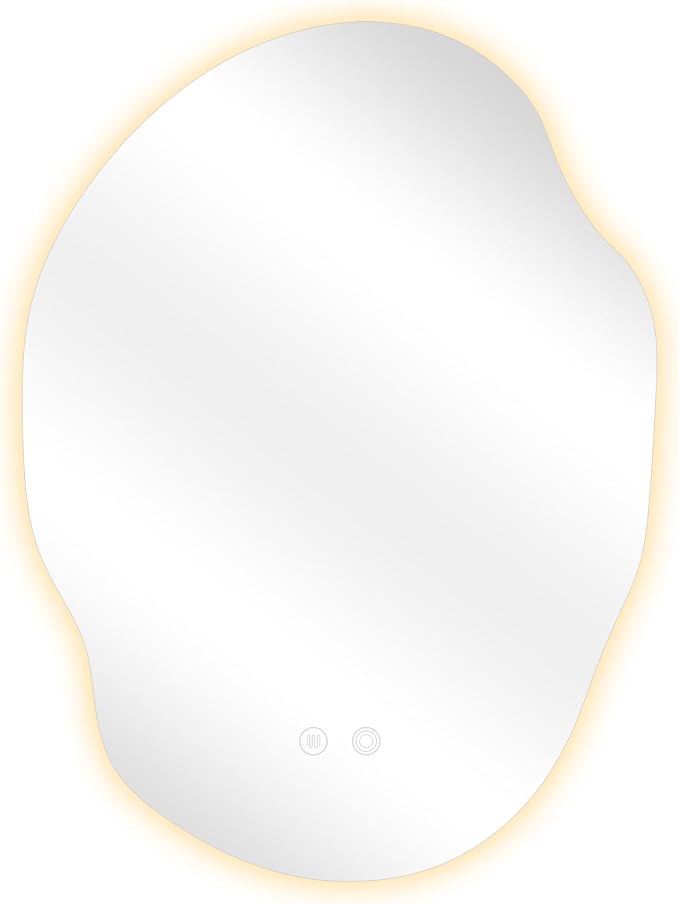 Irregular LED Bathroom Mirror - Image 8