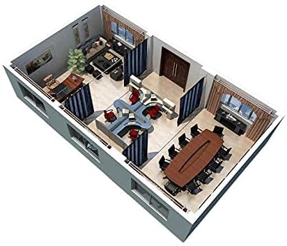 RYB HOME Room Divider Curtains 100 inch Width Blackout Curtains - Image 8