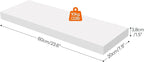 HOOBRO Floating Shelves for Wall, Wall Mounted Shelf Set of 2, 23.6" Hanging - Image 3
