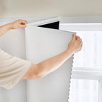 AJAZZ self Adhesive Portable 100% Blackout Curtains Simple and Easy to - Image 8