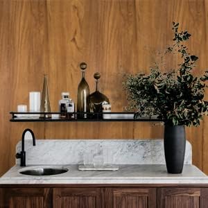15.7" ×786" Wood Grain Wallpaper Peel and Stick Vinyl Film Self Adhesive Decor - Image 5