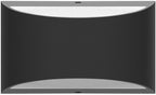 Aipsun Indoor Black Modern LED Wall Sconce Interior Wall Lights Set of 2 - Image 4