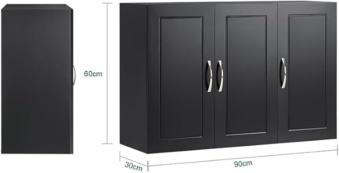 SoBuy Wall Cabinet Laundry Room, Medicine Cabinet - Image 2