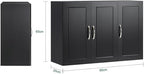 SoBuy Wall Cabinet Laundry Room, Medicine Cabinet - Image 2
