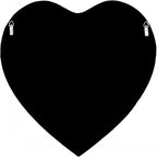DMDFIRST Crystal Crush Diamond Heart Shaped Silver Mirror - Image 7