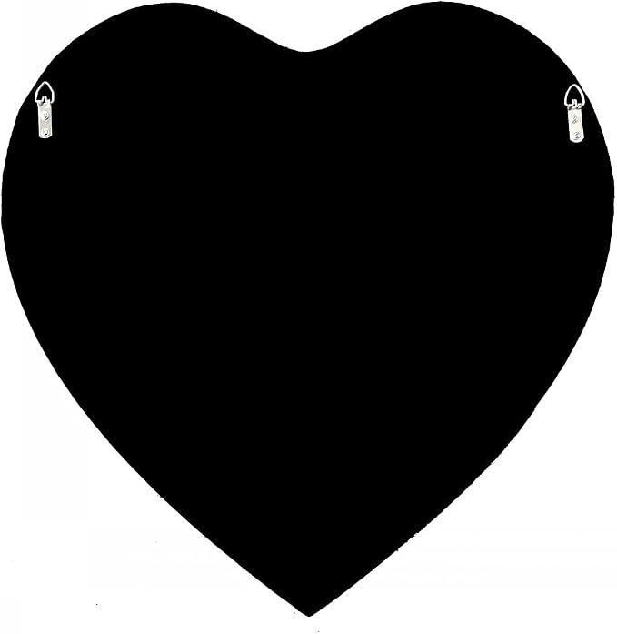 DMDFIRST Crystal Crush Diamond Heart Shaped Silver Mirror - Image 7