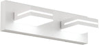 SineRise LED Modern Bathroom Vanity Light Fixtures, Matte White Modern Acrylic by SINERISELIGHTING
