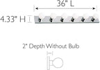 Design House Vanity Lights, 6 Linear Lights, Horizontal or Vertical Use - Image 2