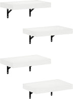 Furinno Tanna Floating Shelves for Wall Set of 4, 15-Inch Wall Shelf, Wall - Image 5