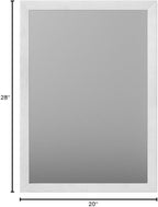 Amazon Basics Rectangular Wall Mount Mirror - Image 6