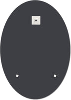 Bathroom Mirror for Over Sink, Oval Frameless Mirror, Beveled Polished Wall - Image 7