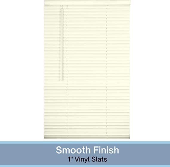 Lotus & Windoware Cordless 1" Vinyl Mini Blind 33" Wide x 64" Long - Image 4