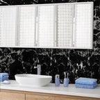 Arthome Black Marble Contact Paper, Peel and Stick Black Paper, Self Adhesive - Image 5