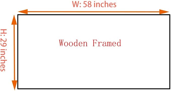 Ardemy Forest Landscape Canvas Painting 58"x29" - Image 6