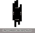 Artisan Set of 4 Silver Beveled Wall Decor Mirrors - Image 7