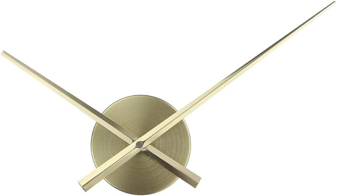Timelike 3D Clock Hands, DIY Large Clock Hands Needles Wall Clocks 3D Home Art by Timelike