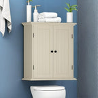 ChooChoo Bathroom Wall Cabinet, Over The Toilet Space Saver Storage Cabinet - Image 2
