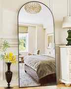 Antok 58" x19” Arched Full Length Floor Mirror, Free Standing/Wall Mount/Leaning by AntokMirror