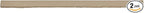 2-Pack Sand Faux Stone Ledger & Trim Panels, Decorative High-Density by Wallwell