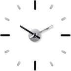 Presentime & Co Large Frameless DIY Wall Clock by Presentime