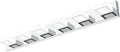 Ralbay Modern Chrome Bathroom Vanity Lights Dimmable 6 Lights Acrylic Stainless by RalbayLighting