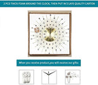 Large Wall Clocks for Living Room Decor Big Silent Wall Clock Battery Operated - Image 7
