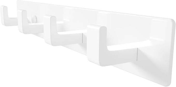 GWAAZXGZ White Coat Rack Wall Mount by GWAAZXGZ