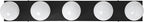 Design House Vanity Lights, 5 Linear Lights, Horizontal or Vertical Use by DesignHouse