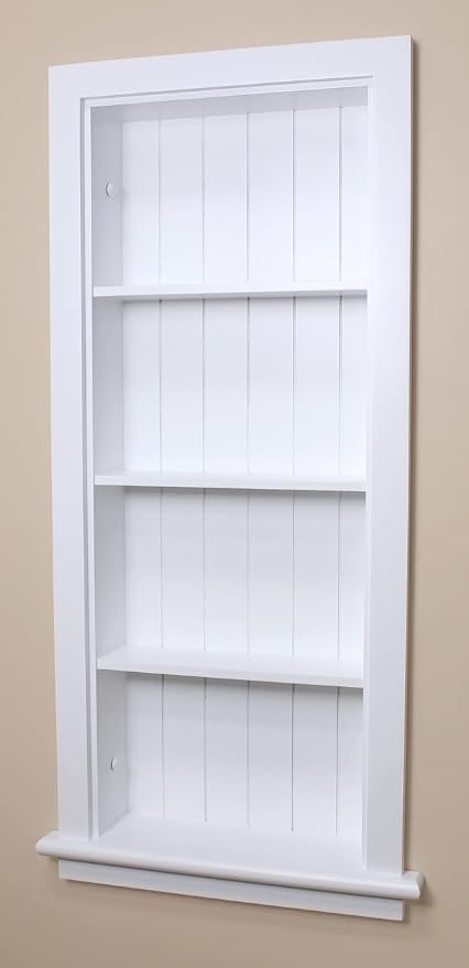 14x36 Aiden Recessed Wall Niche Medicine Cabinet Replacement, in The Wall - Image 3