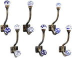 IndianShelf 44Lb. 6 Pieces Heavy Duty Decorative Double Hooks by IndianShelf