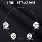 LEMOMO Blackout Curtains 66 x 84 inch/Black Curtains Set of 2 Panels/Thermal - Image 4