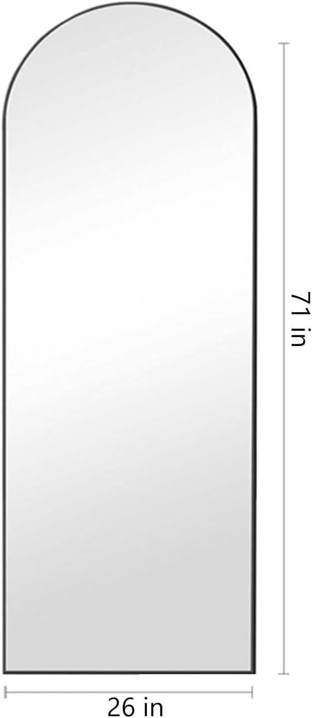 Dewfig Full Length Mirror, Large Floor Mirrors - Image 8