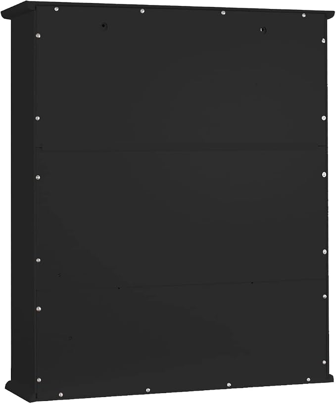 TaoHFE Black Bathroom over the Toilet Storage Cabinet, Wall Medicine Cabinet - Image 9