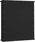 TaoHFE Black Bathroom over the Toilet Storage Cabinet, Wall Medicine Cabinet - Image 9