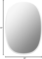 Better Bevel 20" x 30" Frameless Oblong Oval Mirror | 1" Beveled Edge | - Image 8