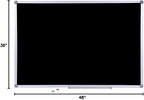 2 Pack Durable 48x36 Inch Large Magnetic Black Chalkboard – Wall-Mounted - Image 8