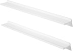 Love-KANKEI 48 Inch Long Floating Shelves Wall Mounted Set of 2, Large Wood by Love-KANKEI