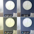 Madison Park Round Mirror, Metal Frame Circle Mirror 36 inch, Wall Art Decor - Image 6