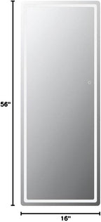 Hasipu Full Length Mirror with Lights, Full Body Dressing Standing, Hanging - Image 9