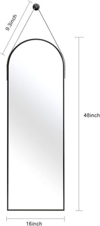 OGCAU 16''x48'' Arched Full Length Mirror - Image 2